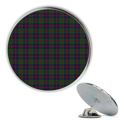 ScotsTee Shop Scottish Robertson Struan Metal Tartan Lapel Pin (5 pieces)