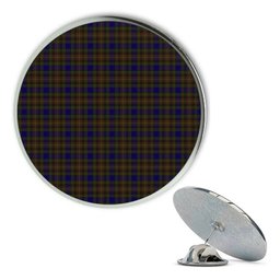 ScotsTee Shop Scottish Highfield Hunting Metal Tartan Lapel Pin (5 pieces)