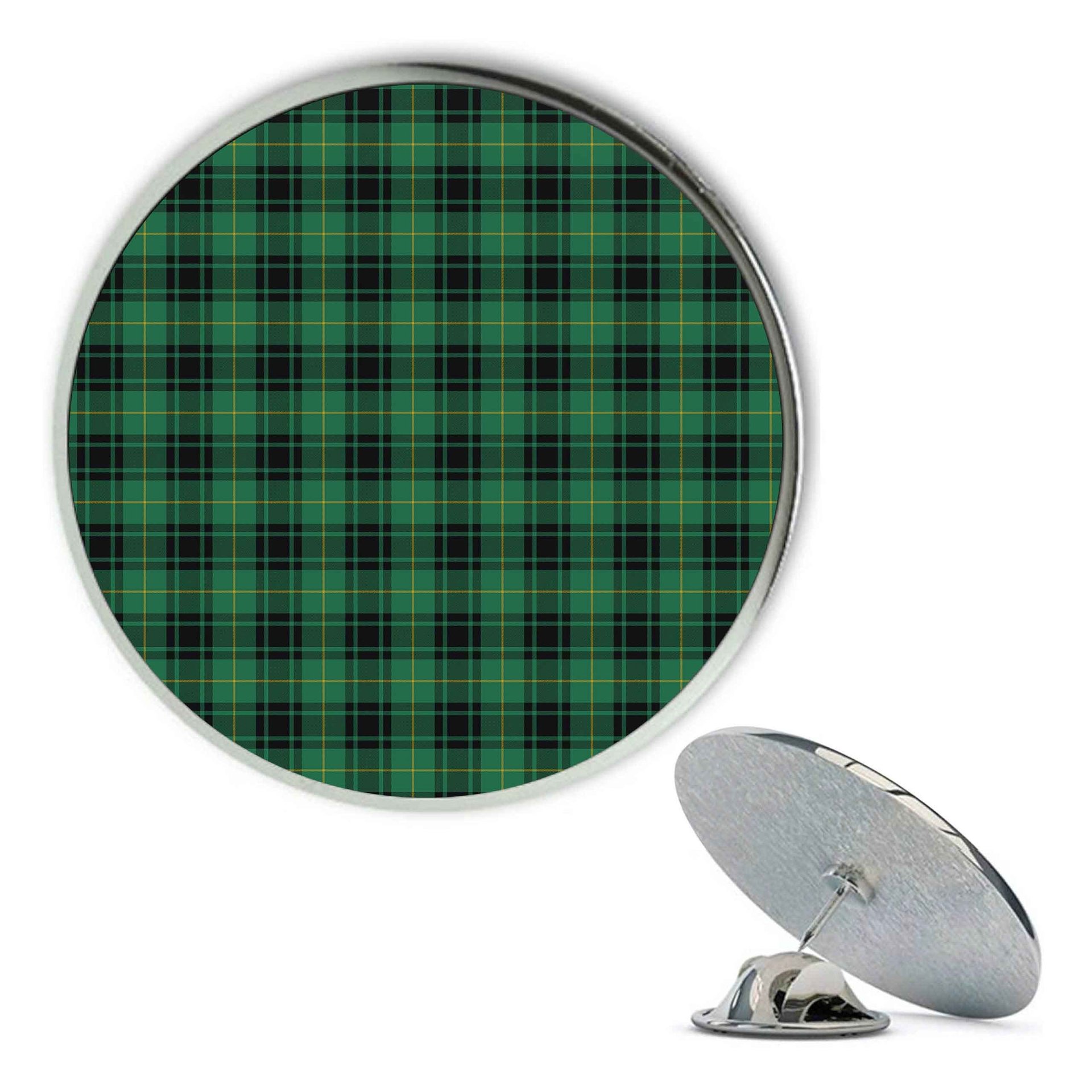 ScotsTee Shop Scottish McArthur Ancient Metal Tartan Lapel Pin (5 pieces)