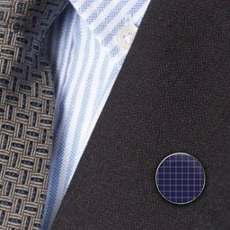 ScotsTee Shop Scottish Lloyd of Astargus Metal Tartan Lapel Pin (5 pieces)