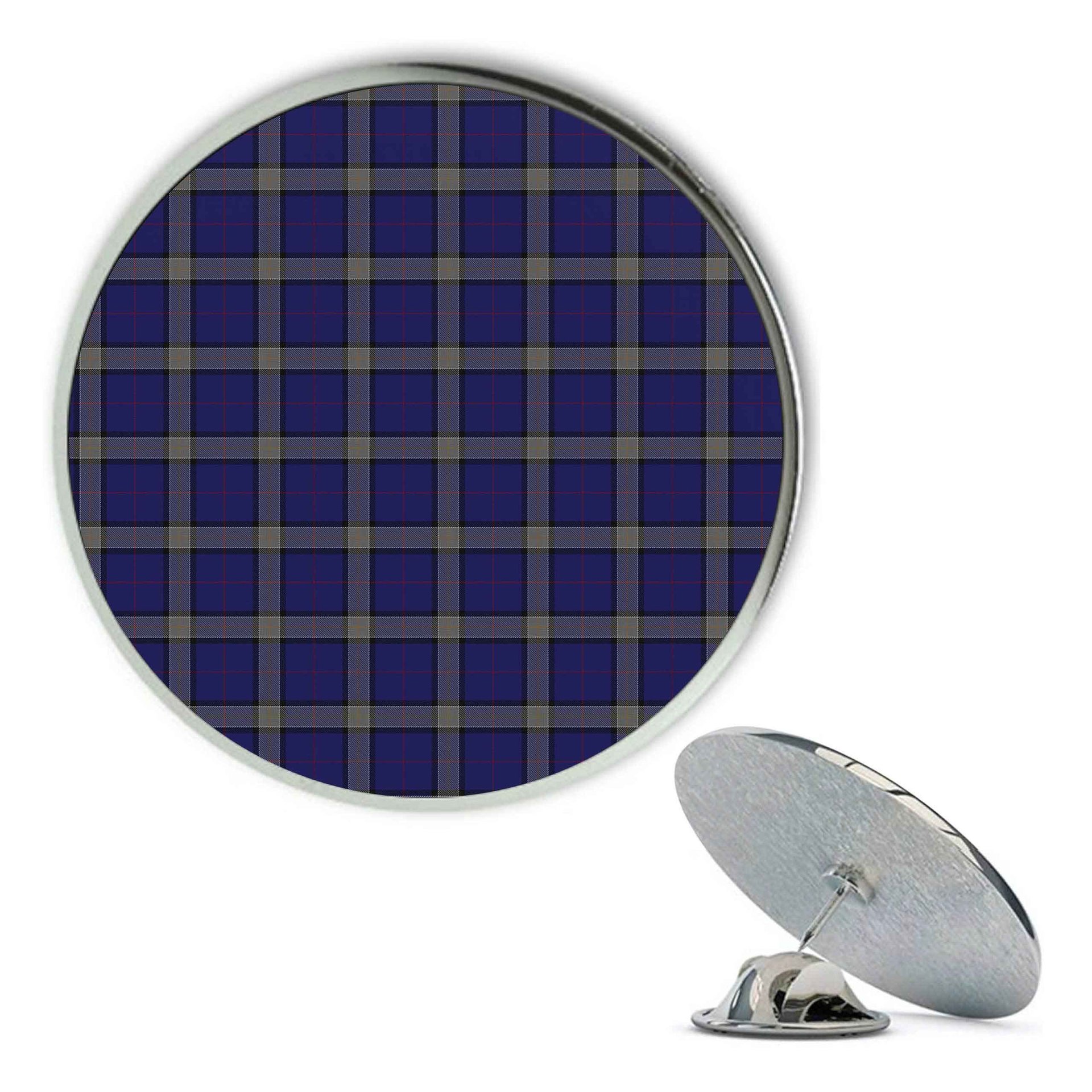ScotsTee Shop Scottish Lloyd of Astargus Metal Tartan Lapel Pin (5 pieces)