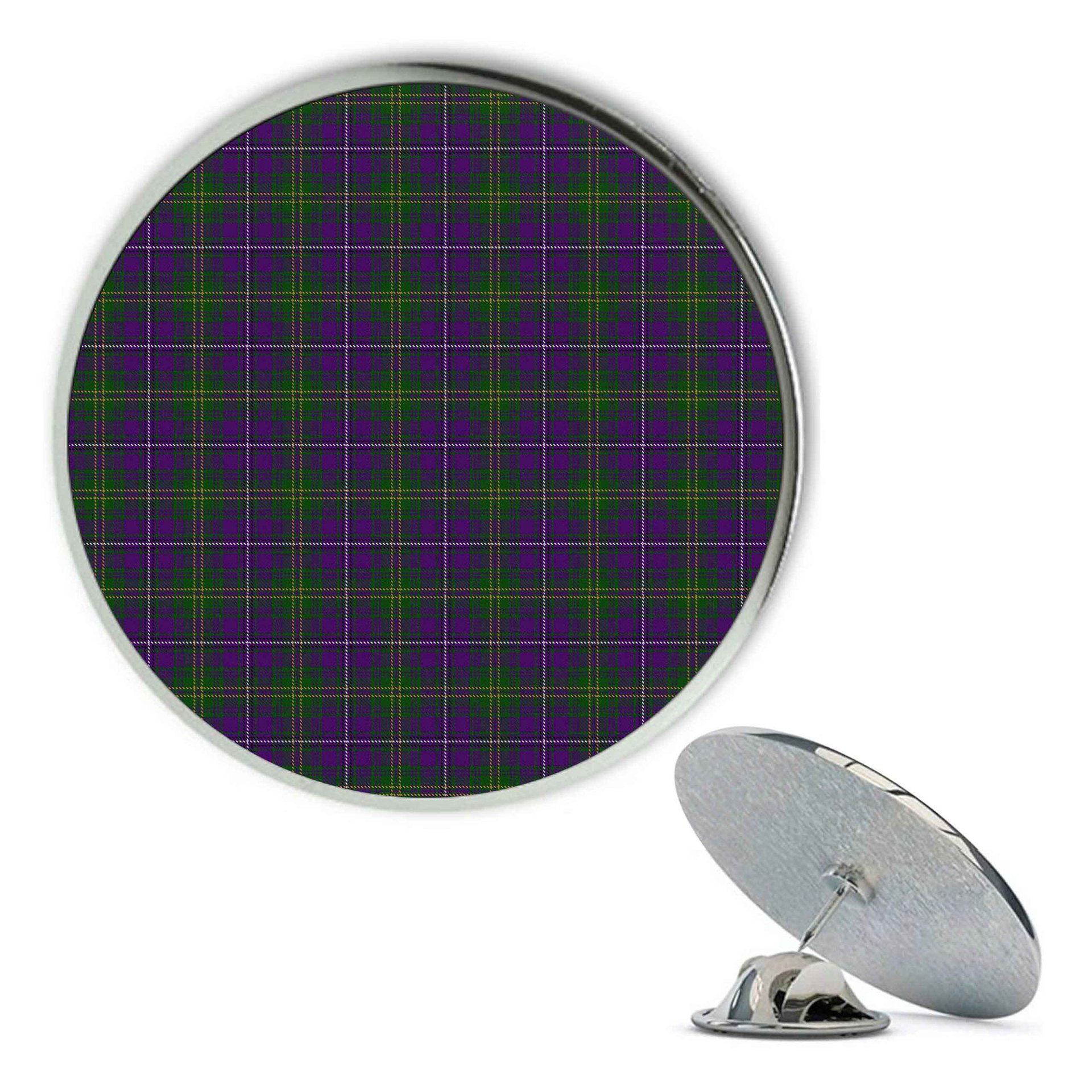 ScotsTee Shop Scottish Hay of Megginch Metal Tartan Lapel Pin (5 pieces)
