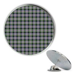 ScotsTee Shop Scottish McNachten Dress Metal Tartan Lapel Pin (5 pieces)