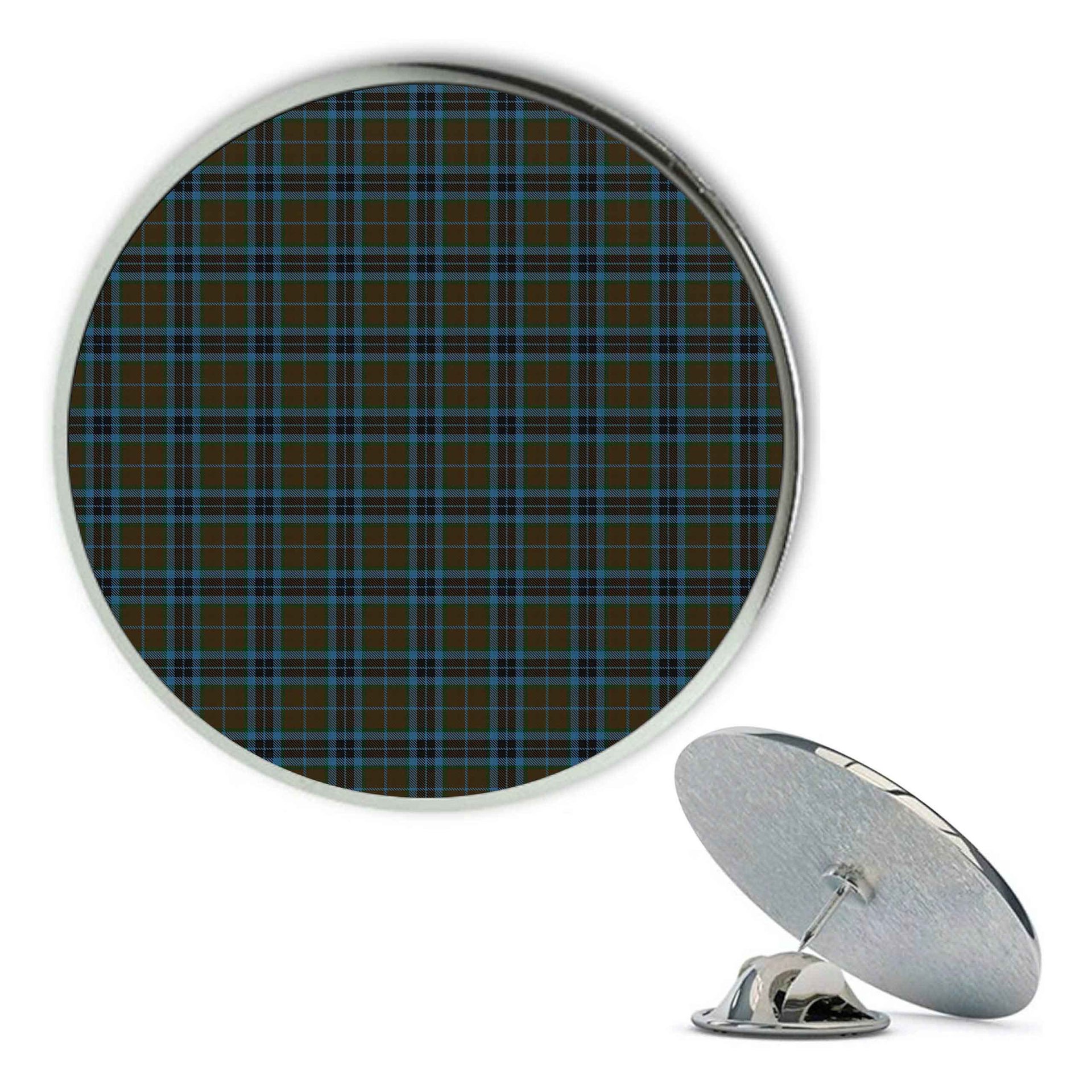 ScotsTee Shop Scottish Thompson Hunting Metal Tartan Lapel Pin (5 pieces)