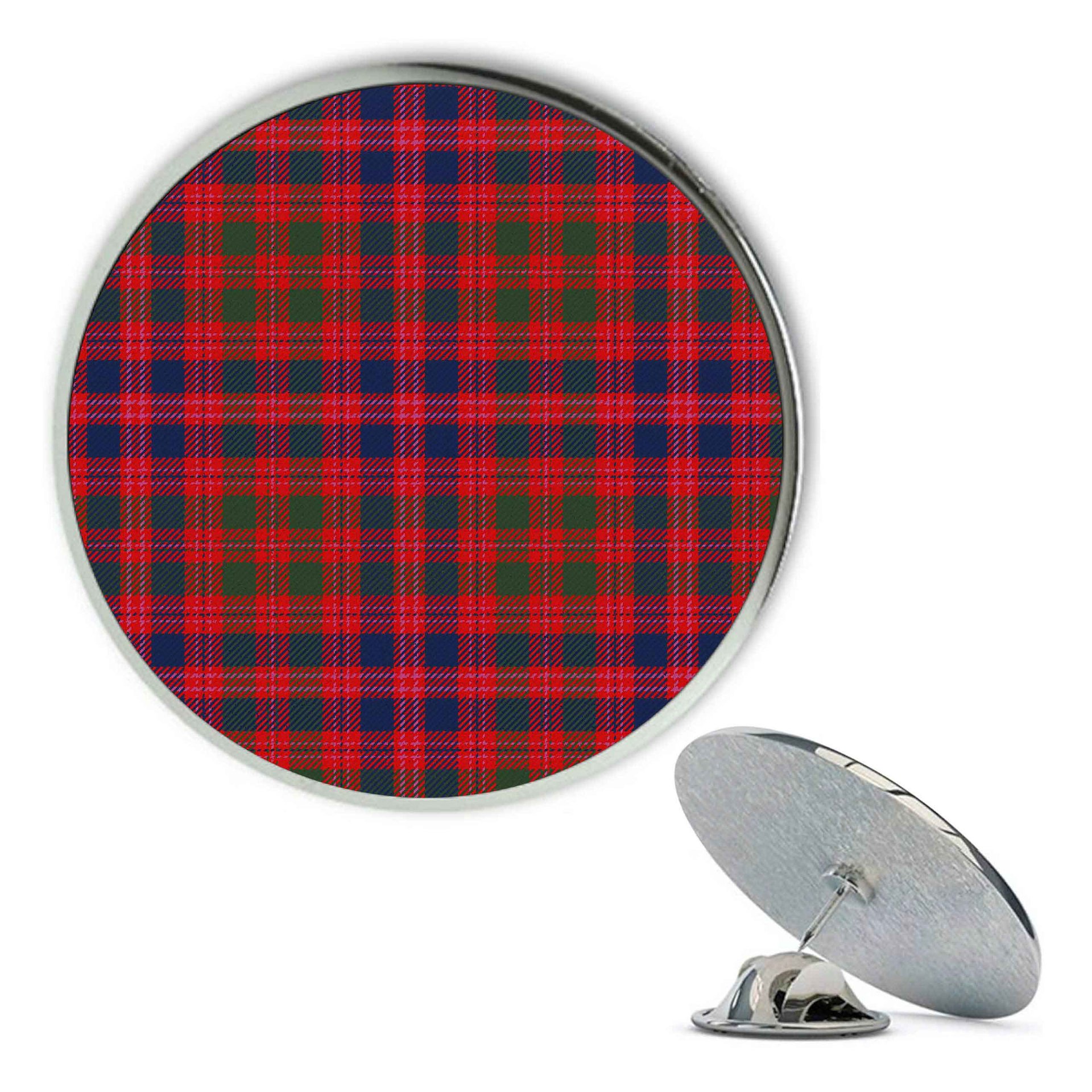 ScotsTee Shop Scottish McColl Old Modern Metal Tartan Lapel Pin (5 pieces)