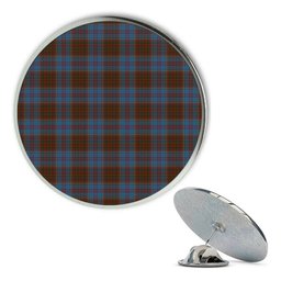 ScotsTee Shop Scottish McGregor Hastie Metal Tartan Lapel Pin (5 pieces)