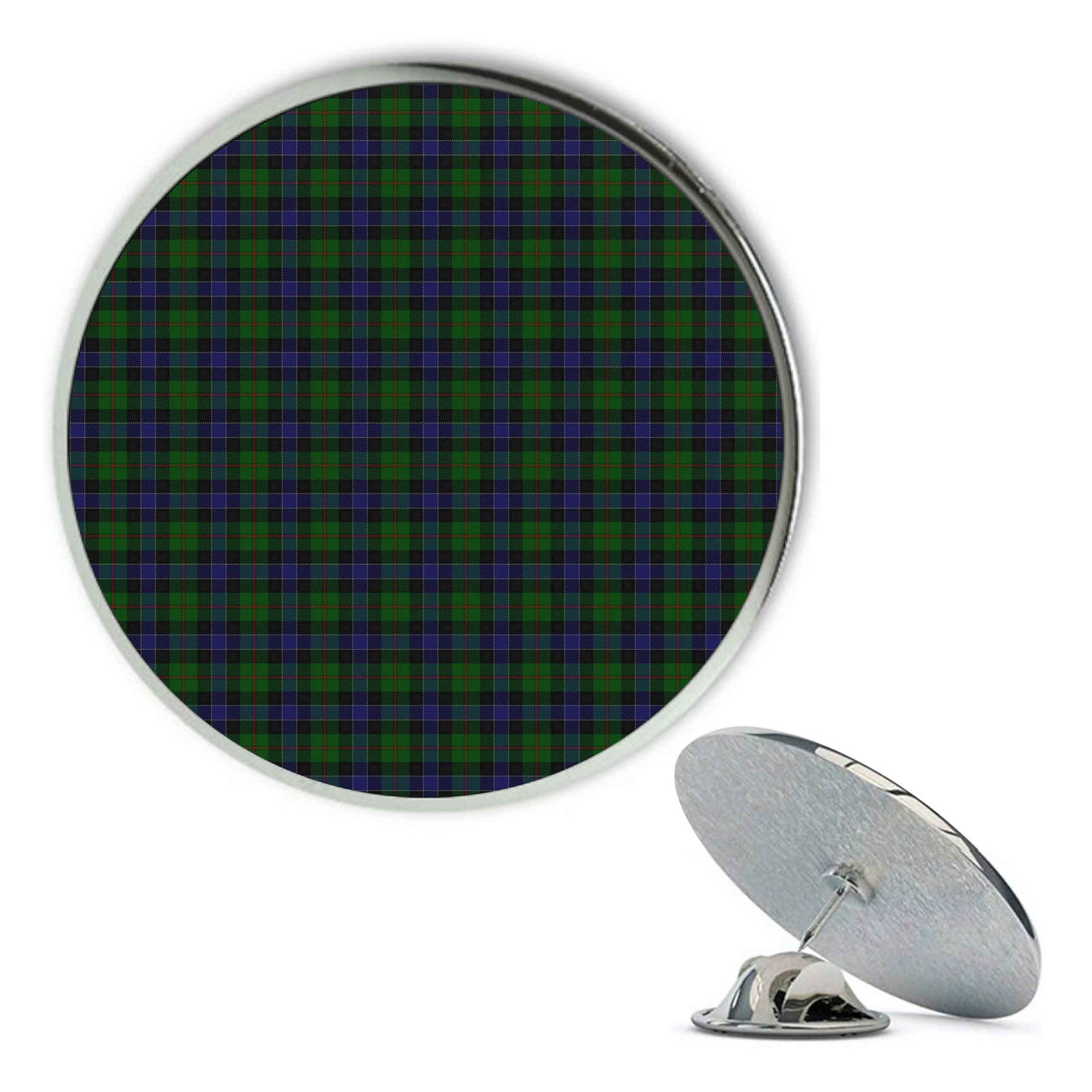 ScotsTee Shop Scottish Ogilvie of Inverarity VS 2 Metal Tartan Lapel Pin (5 pieces)
