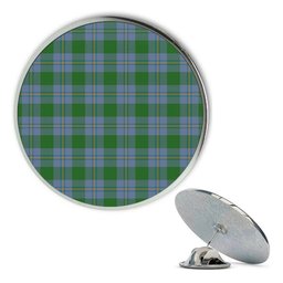 ScotsTee Shop Scottish Irvine of Bonshaw Ancient Metal Tartan Lapel Pin (5 pieces)