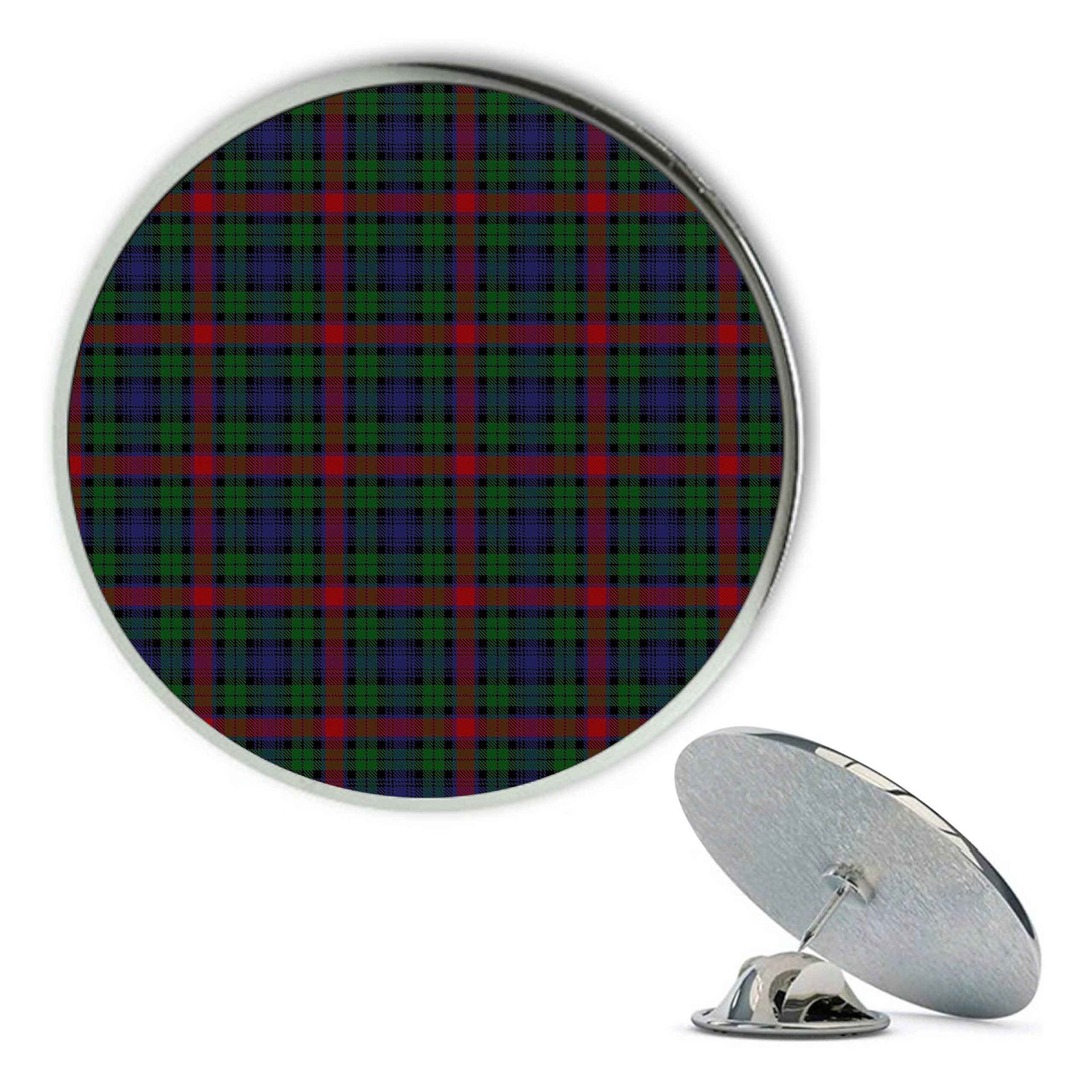 ScotsTee Shop Scottish Young Presidents Organisation Metal Tartan Lapel Pin (5 pieces)