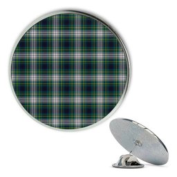 ScotsTee Shop Scottish Johnstone Dress Modern Metal Tartan Lapel Pin (5 pieces)
