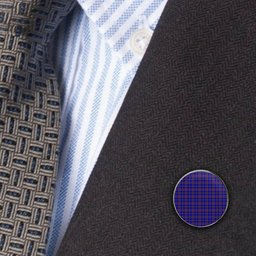 ScotsTee Shop Scottish Yamaue Metal Tartan Lapel Pin (5 pieces)
