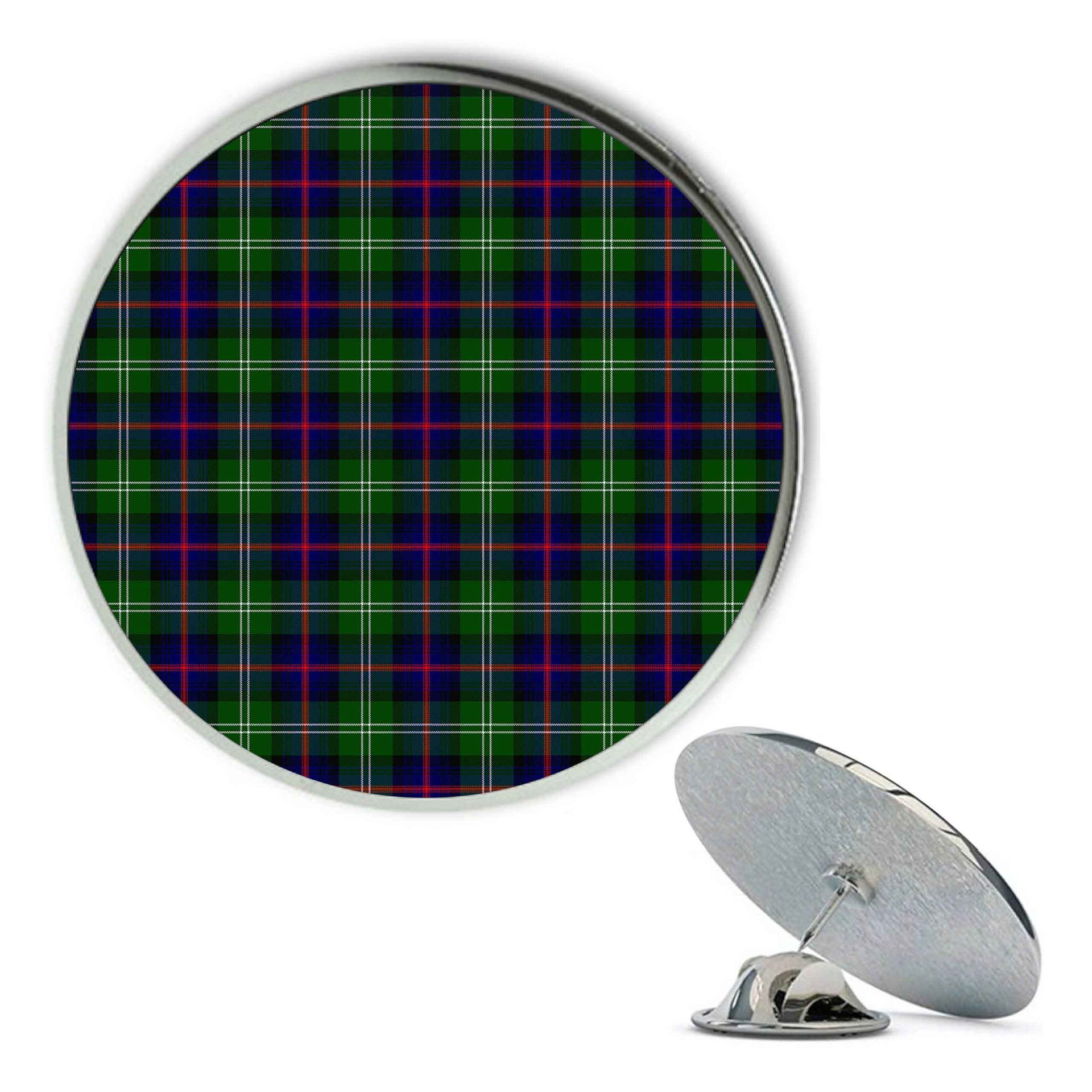 ScotsTee Shop Scottish Swinton SC Metal Tartan Lapel Pin (5 pieces)