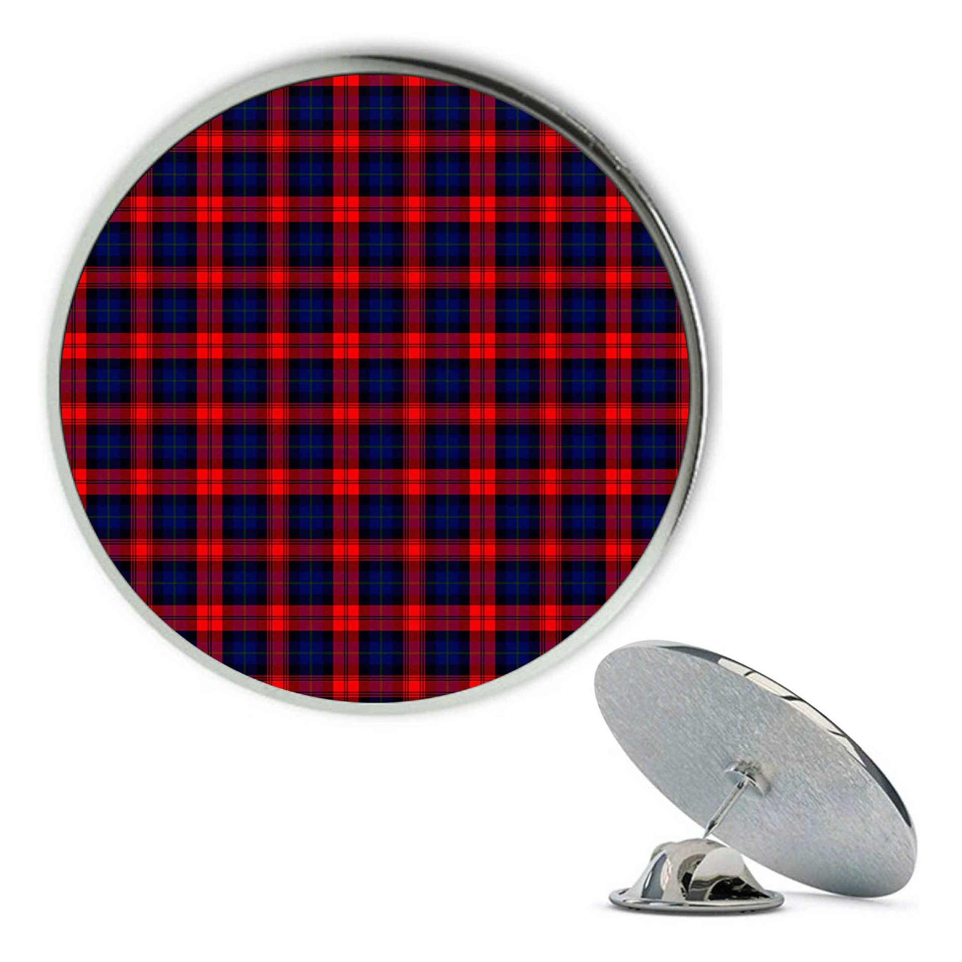 ScotsTee Shop Scottish MacLachlan Modern SC Metal Tartan Lapel Pin (5 pieces)