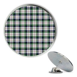 ScotsTee Shop Scottish Macnaghten Dress Modern Metal Tartan Lapel Pin (5 pieces)