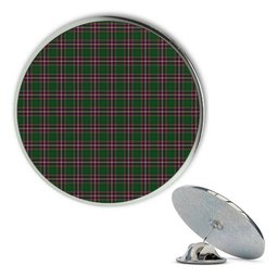 ScotsTee Shop Scottish MacFarlane Hunting Metal Tartan Lapel Pin (5 pieces)