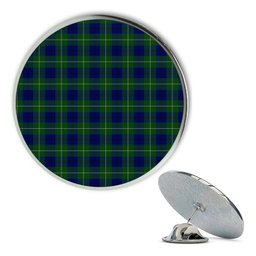 ScotsTee Shop Scottish Oliphant Modern Metal Tartan Lapel Pin (5 pieces)