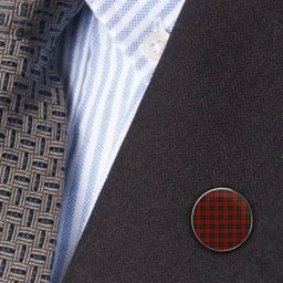 ScotsTee Shop Scottish Lindsay 2 Metal Tartan Lapel Pin (5 pieces)