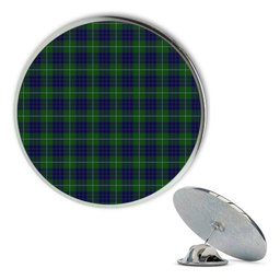ScotsTee Shop Scottish Hamilton Hunting Metal Tartan Lapel Pin (5 pieces)