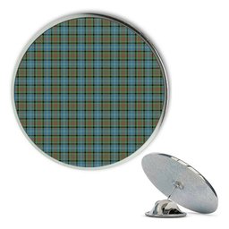 ScotsTee Shop Scottish Paisley District Metal Tartan Lapel Pin (5 pieces)