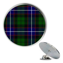 ScotsTee Shop Scottish Russell SC Metal Tartan Lapel Pin (5 pieces)