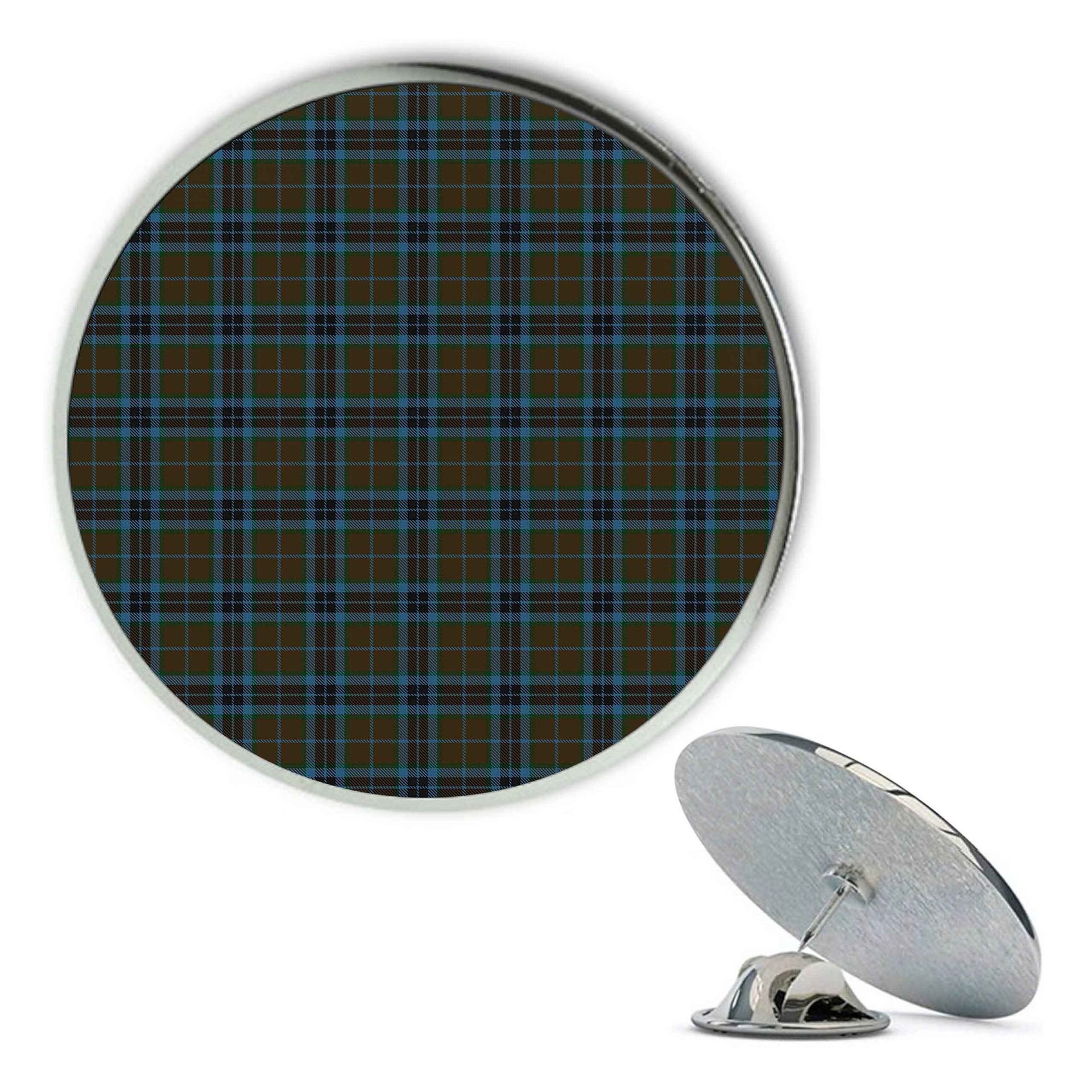 ScotsTee Shop Scottish Thomson Hunting Metal Tartan Lapel Pin (5 pieces)