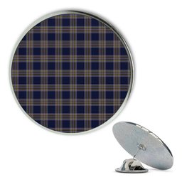 ScotsTee Shop Scottish Yorston (2014) Metal Tartan Lapel Pin (5 pieces)