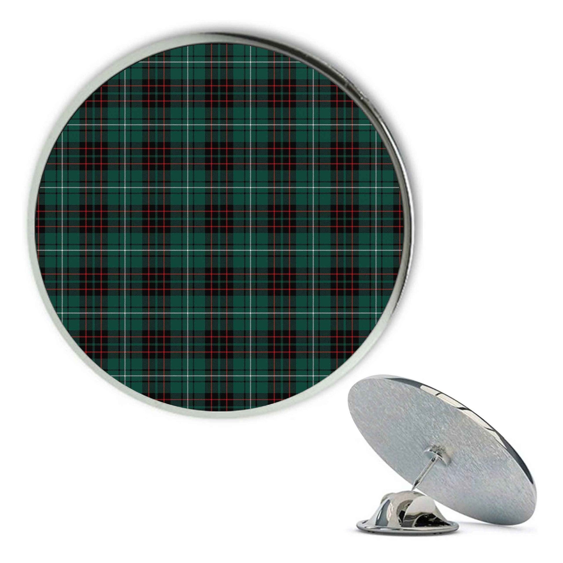 ScotsTee Shop Scottish McAulay of Lewis Modern Metal Tartan Lapel Pin (5 pieces)