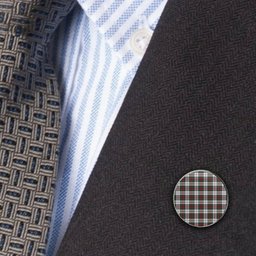 ScotsTee Shop Scottish MacDuff Dress Modern Metal Tartan Lapel Pin (5 pieces)