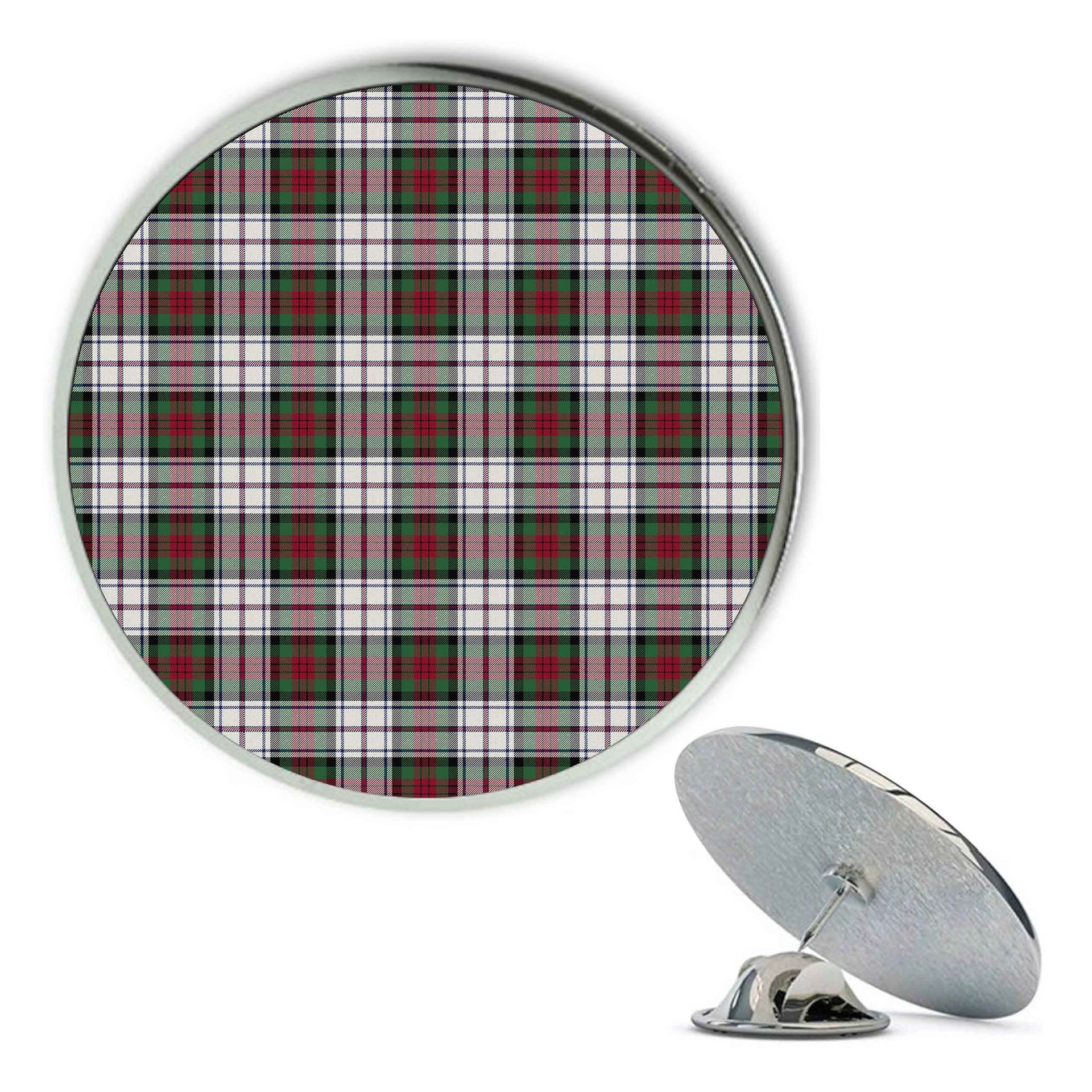 ScotsTee Shop Scottish MacDuff Dress Modern Metal Tartan Lapel Pin (5 pieces)
