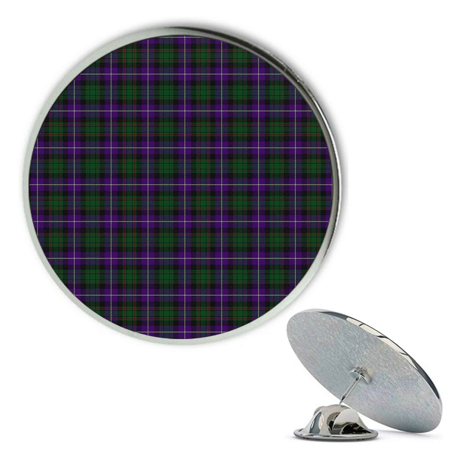 ScotsTee Shop Scottish MacRae Hunting 1 Metal Tartan Lapel Pin (5 pieces)