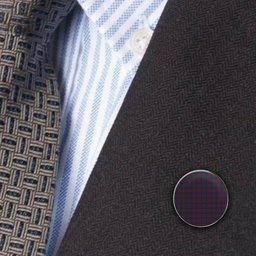 ScotsTee Shop Scottish Mar Dress - TD Metal Tartan Lapel Pin (5 pieces)