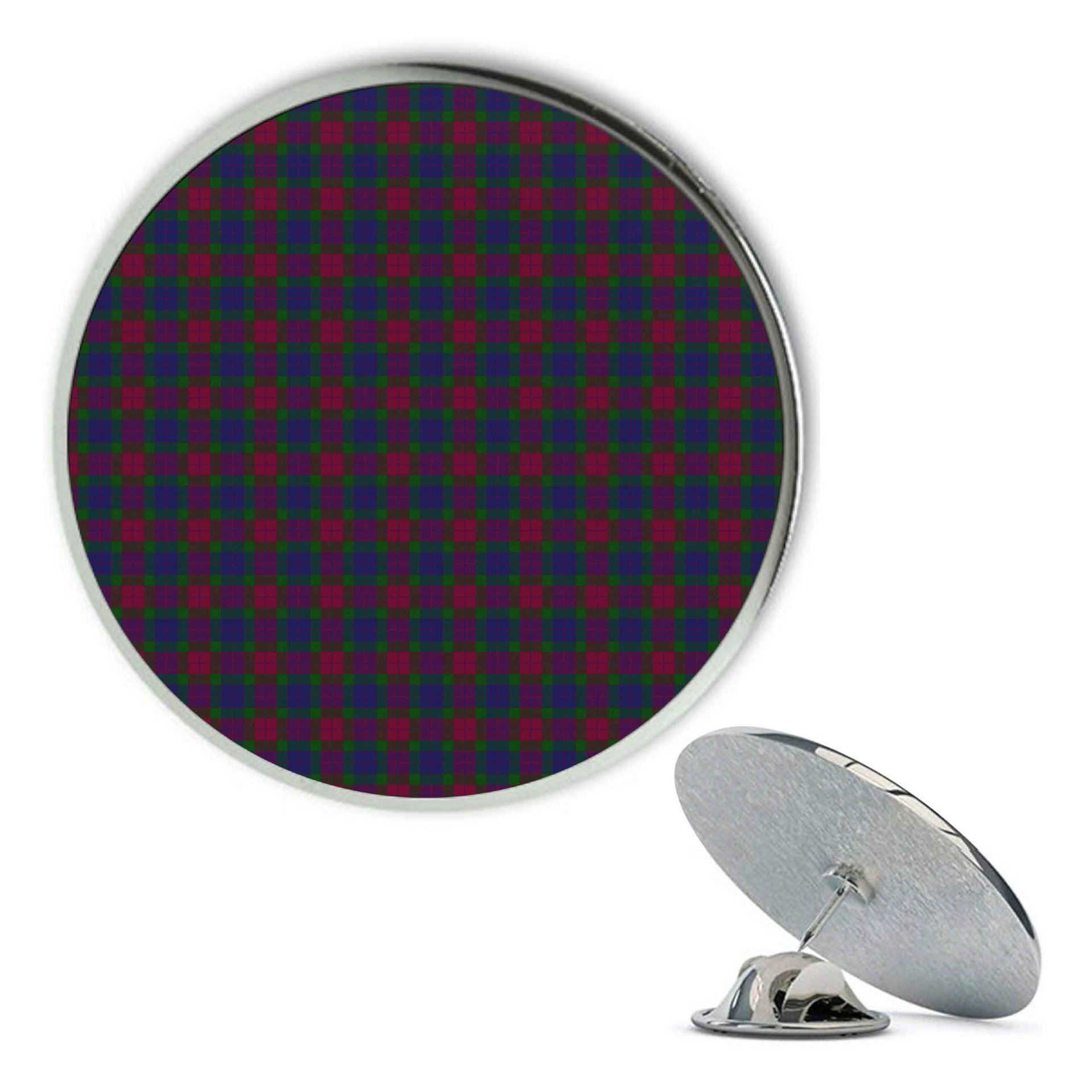ScotsTee Shop Scottish Mar Dress - TD Metal Tartan Lapel Pin (5 pieces)
