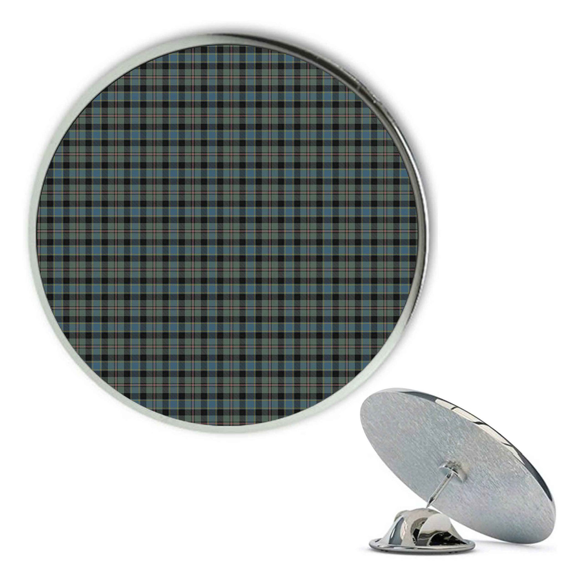 ScotsTee Shop Scottish Ogilvie of Inverarity – VS 1 Metal Tartan Lapel Pin (5 pieces)