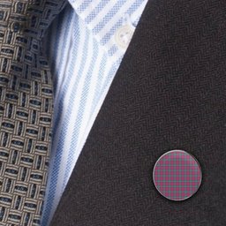 ScotsTee Shop Scottish Lindsay Ancient Metal Tartan Lapel Pin (5 pieces)