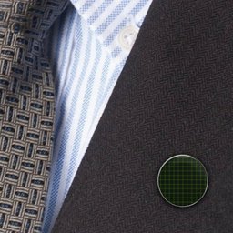 ScotsTee Shop Scottish Gunn Logan Metal Tartan Lapel Pin (5 pieces)