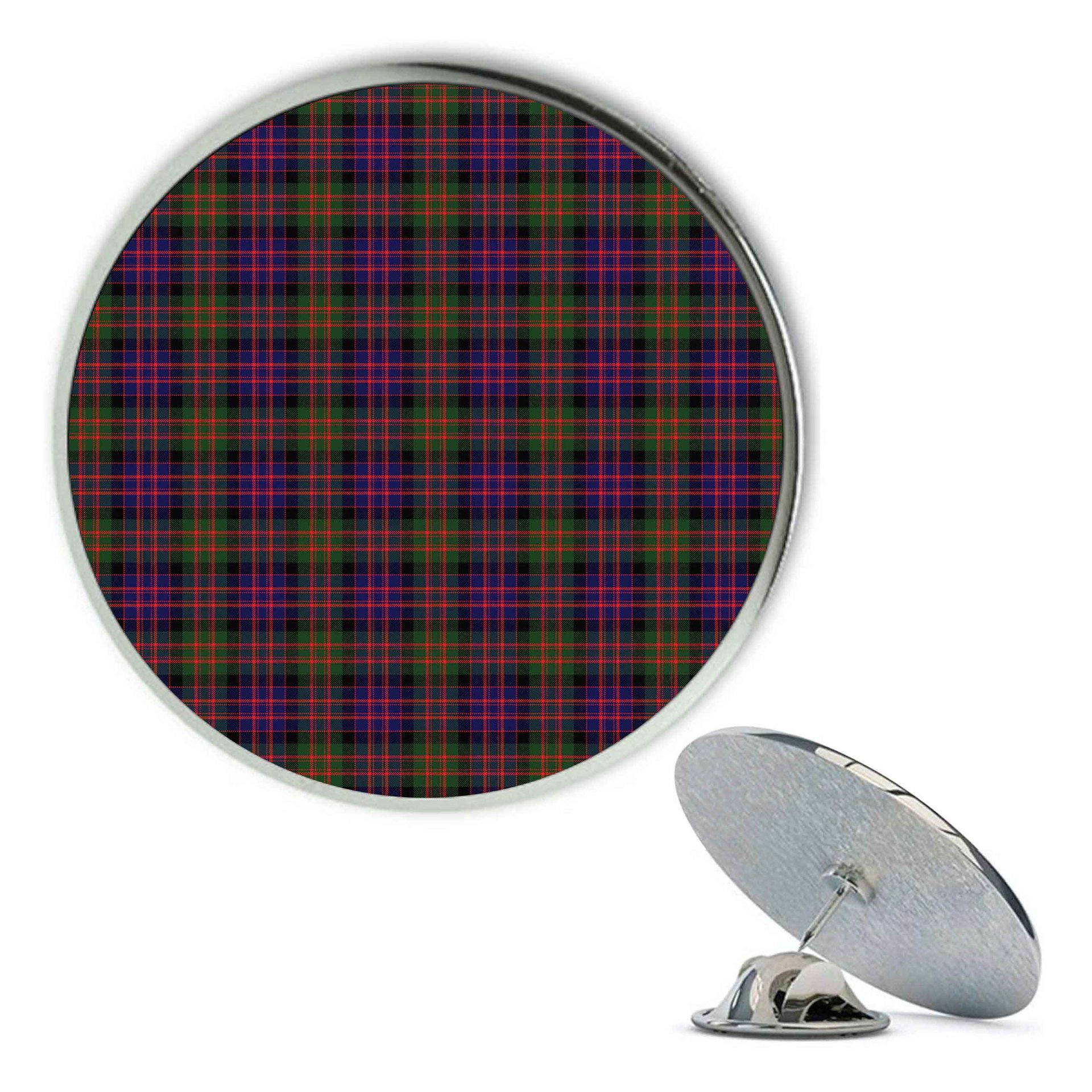 ScotsTee Shop Scottish McDonald Modern Metal Tartan Lapel Pin (5 pieces)