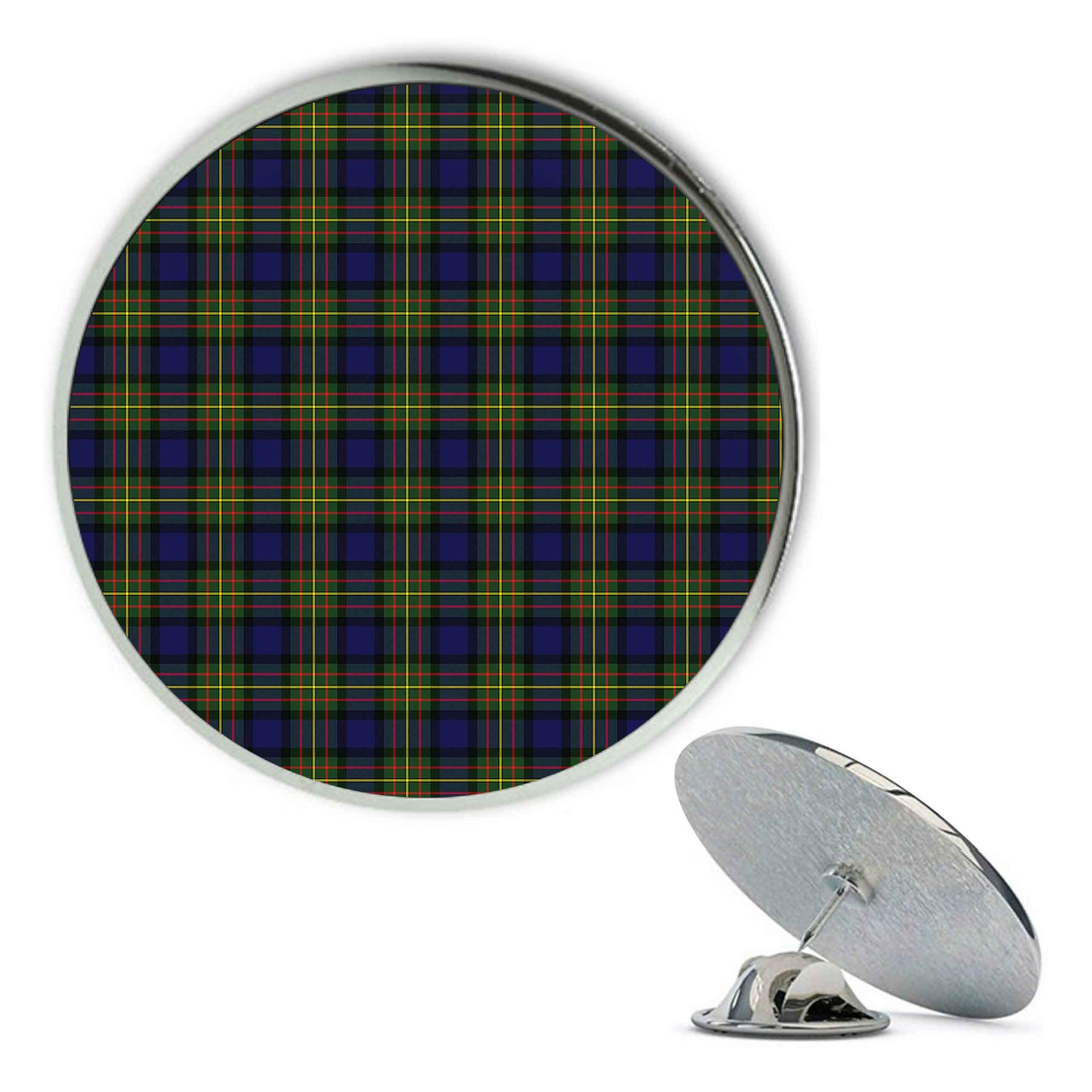 ScotsTee Shop Scottish McLaren Modern Metal Tartan Lapel Pin (5 pieces)