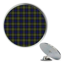 ScotsTee Shop Scottish McLaren Modern Metal Tartan Lapel Pin (5 pieces)