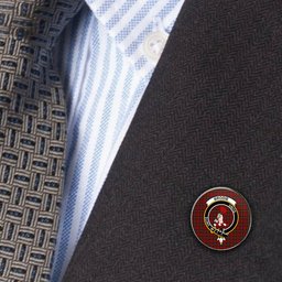 ScotsTee Shop Scottish Brodie Metal Tartan Lapel Pin Scottish Clan Crest Badge