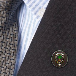 ScotsTee Shop Scottish Cairns Metal Tartan Lapel Pin Scottish Clan Crest Badge