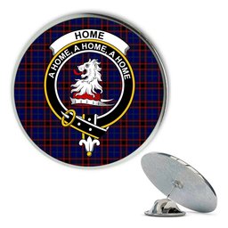 ScotsTee Shop Scottish Home Modern Metal Tartan Lapel Pin Scottish Clan Crest Badge