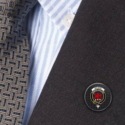 ScotsTee Shop Scottish Wilsons 150 Metal Tartan Lapel Pin Scottish Clan Crest Badge
