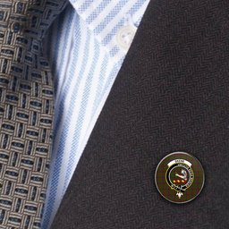 ScotsTee Shop Scottish Skene Modern Metal Tartan Lapel Pin Scottish Clan Crest Badge