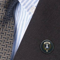 ScotsTee Shop Scottish Malcolm Metal Tartan Lapel Pin Scottish Clan Crest Badge