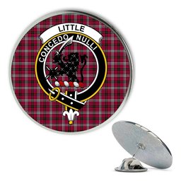 ScotsTee Shop Scottish Little Metal Tartan Lapel Pin Scottish Clan Crest Badge
