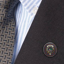 ScotsTee Shop Scottish MacBeth 2 Metal Tartan Lapel Pin Scottish Clan Crest Badge
