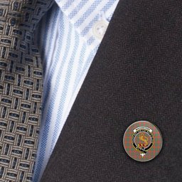 ScotsTee Shop Scottish MacKintosh Ancient Metal Tartan Lapel Pin Scottish Clan Crest Badge