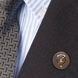 ScotsTee Shop Scottish Matheson Ancient Metal Tartan Lapel Pin Scottish Clan Crest Badge