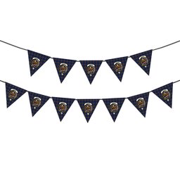 ScotsTee Shop Scottish Agnew Modern Crest Tartan Triangle Flags Tartan Bunting, Pennants (12pcs)