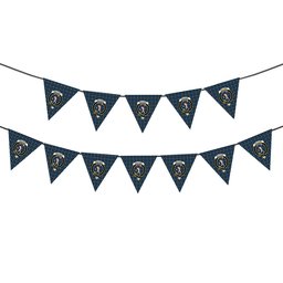 ScotsTee Shop Scottish Balfour Geiner, Alwyn Crest Tartan Triangle Flags Tartan Bunting, Pennants (12pcs)